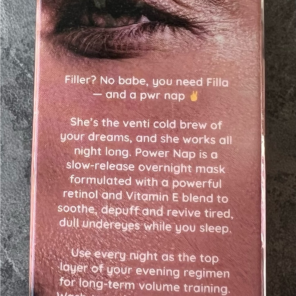 PWRNAP Cooling Overnight Retinol Mask - Picture 2 of 3